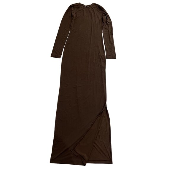 CHAM Long Dress in Brown